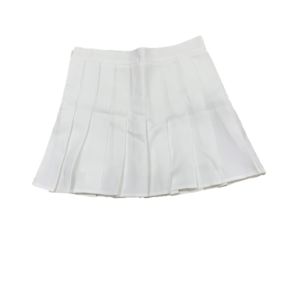 White Short Tennis Skirt Small